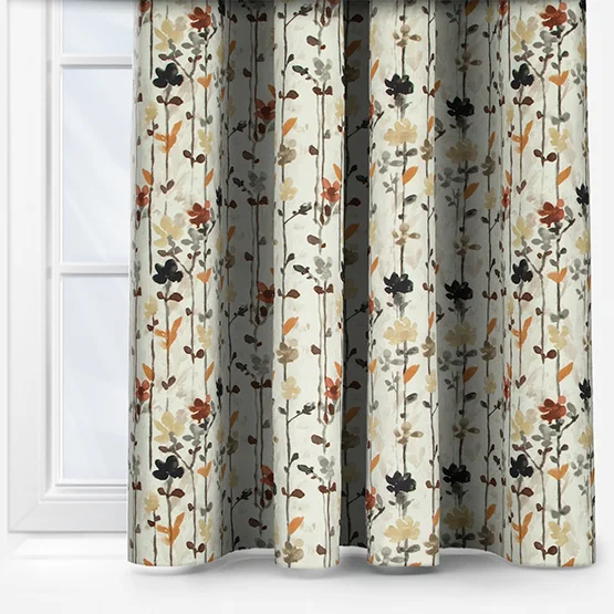 Woodland Floral Autumn curtain