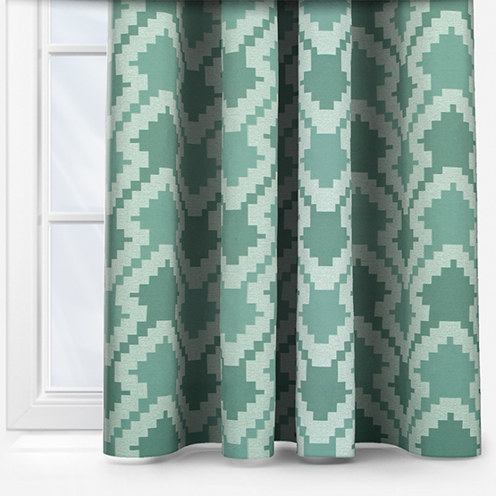 Gordon John Omni Teal curtain