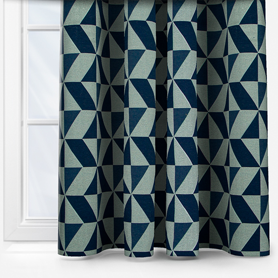 Gordon John Tribeca Navy curtain