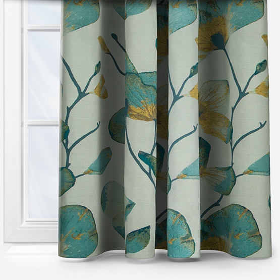 Harlequin Kienze Marine and Zest curtain