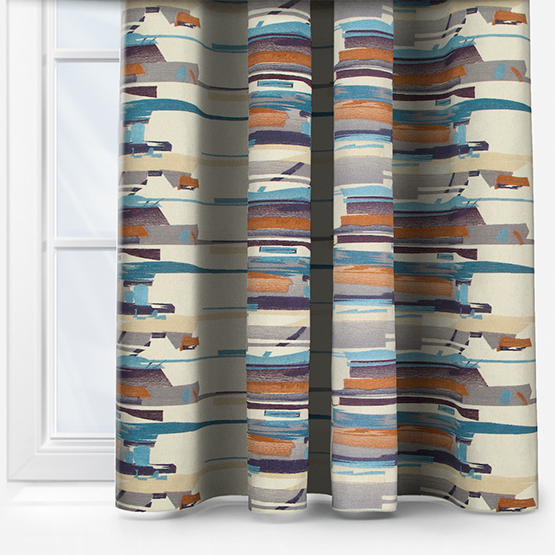 Harlequin Momentum Zeal Blue curtain