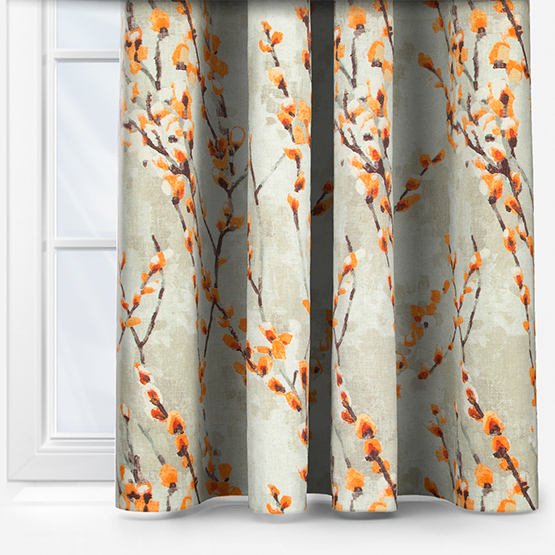 Harlequin Salice Tangerine curtain