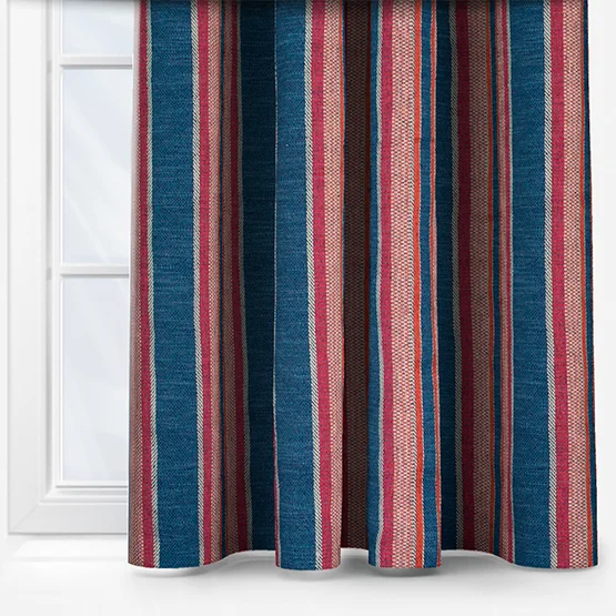 Aspen Indigo curtain