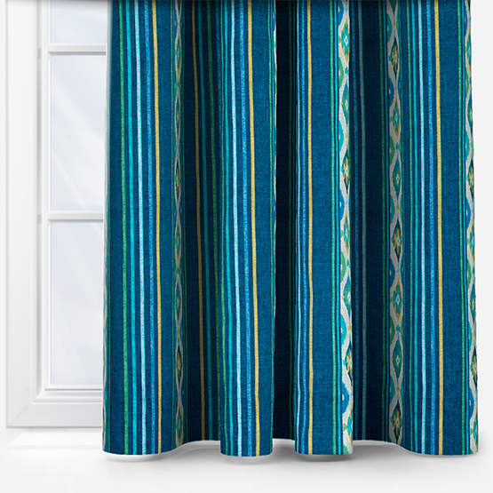 iLiv Boho Stripe Mineral curtain