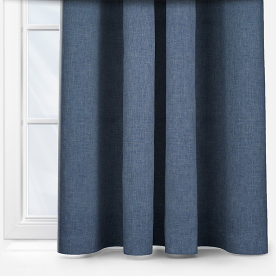 air force blue curtains