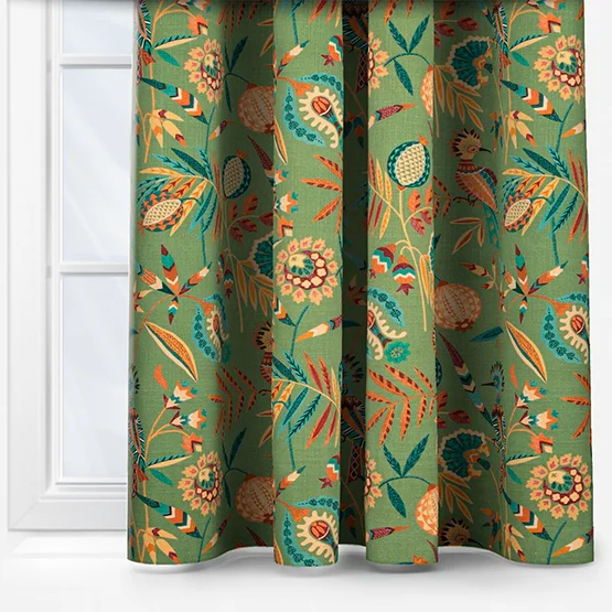 Hoopoe Fern curtain