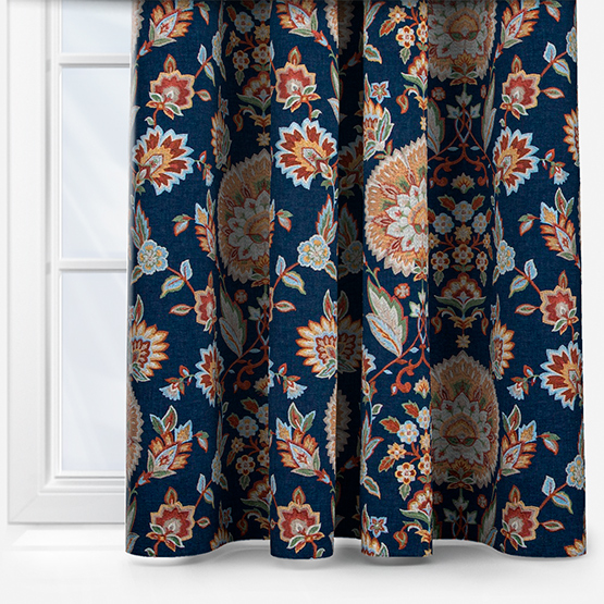Jaipuri Indigo Curtain