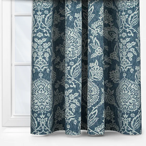 Madurai Indigo curtain