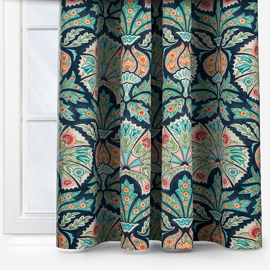 Murano Dark Navy Curtain