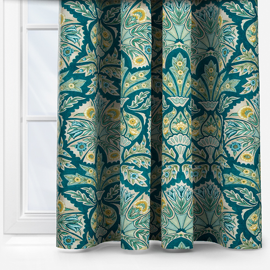 Murano Teal Curtain