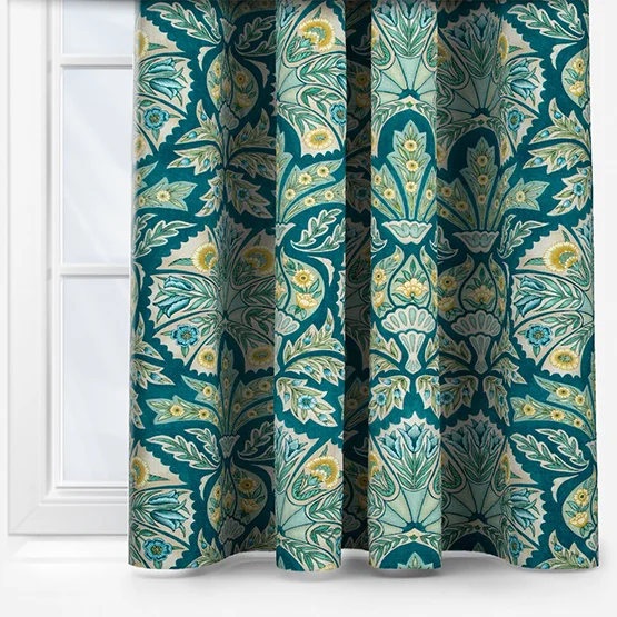Murano Teal curtain