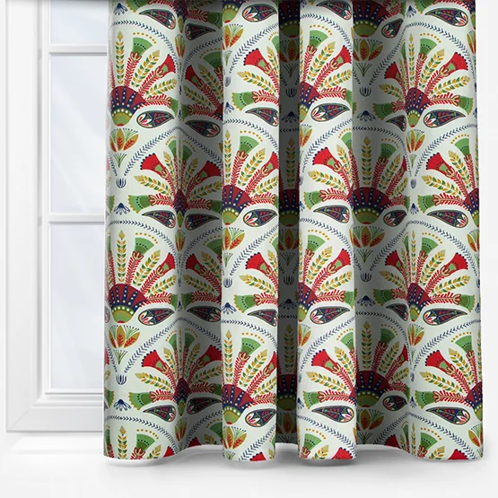 Octavia Olive curtain