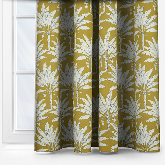 Palm House Ochre Curtain