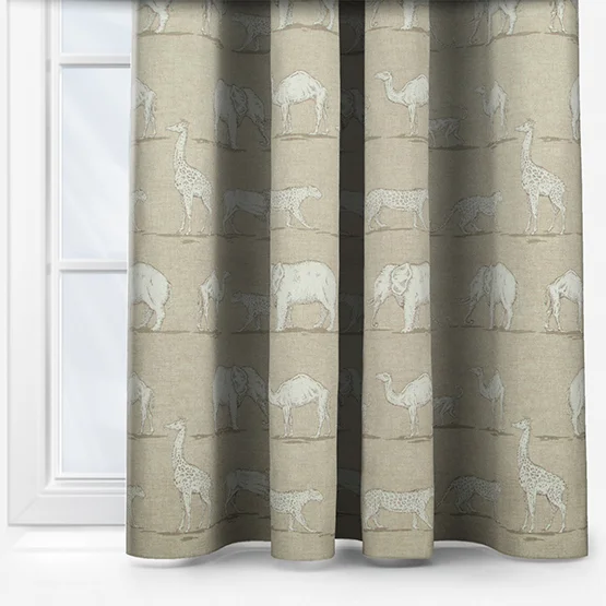 Prairie Animals Linen curtain