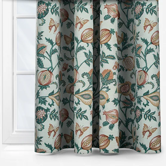Primavera Papaya curtain