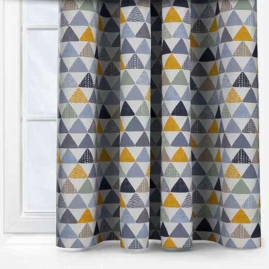 Pyramids Ochre curtain