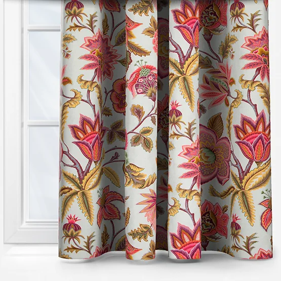 Sarita Cerise curtain