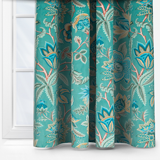 iLiv Sarita Velvet Malachite curtain