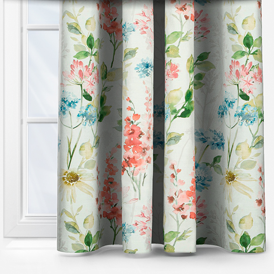 Wild Garden Cotton Chintz Curtain