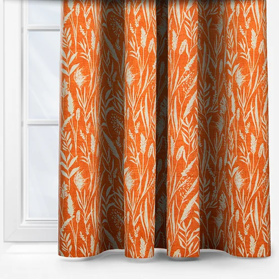 Wild Grasses Clementine curtain