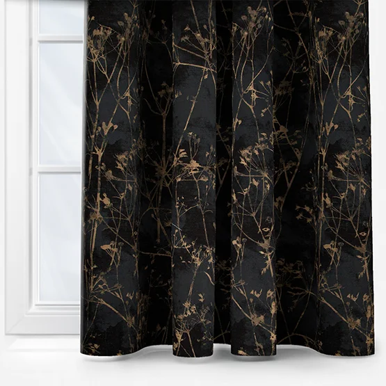 KAI Hana Ebony curtain