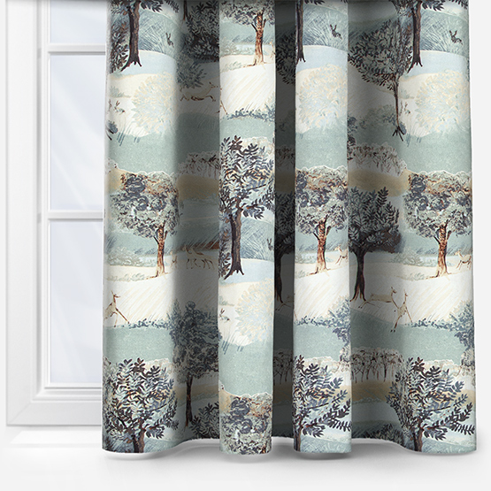Laura Ashley Hartington Jade Green Curtain