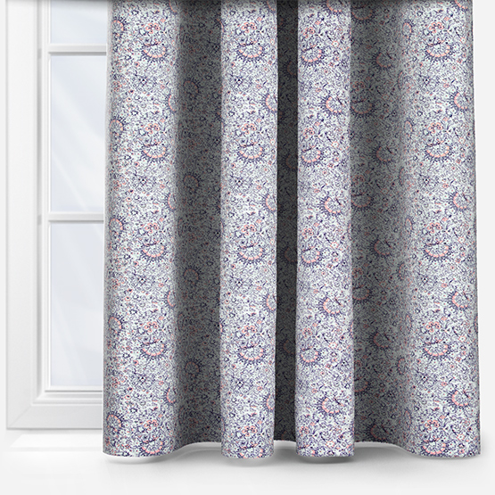 Laura Ashley Painswick Paisley Pale Slate Curtain