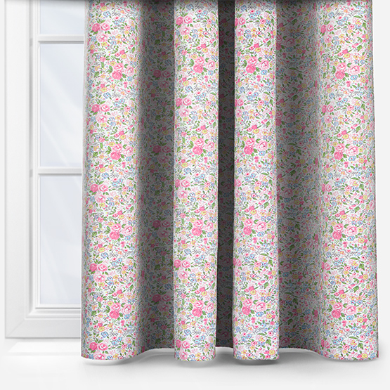 Laura Ashley Rowena Peony Pink Curtain
