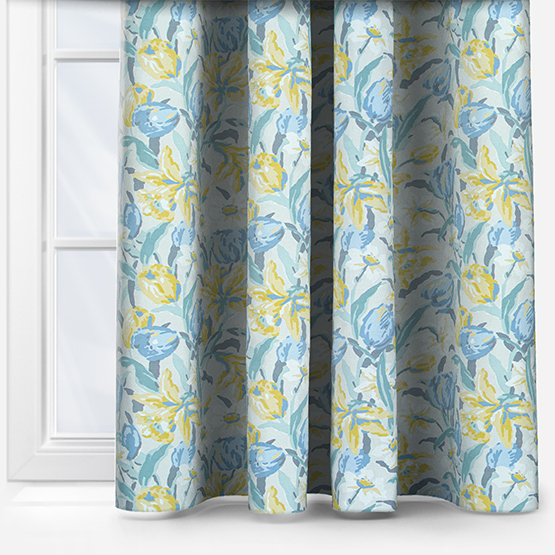Laura Ashley Tulip Gold Curtain