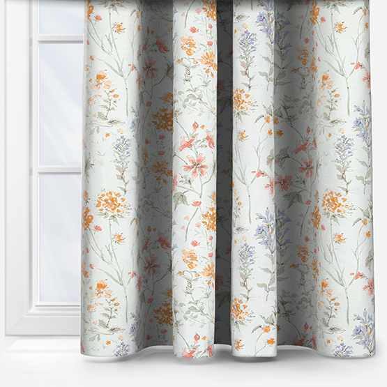 Laura Ashley Wild Meadow Pale Gold Curtain