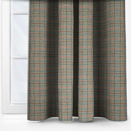 MOON Aveyard Aqua Rust curtain