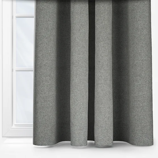 MOON Earth Hessian curtain
