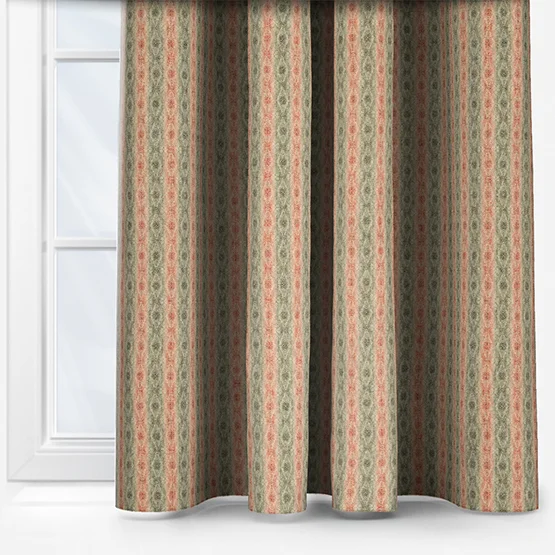 MOON Netherfield Sage Red curtain