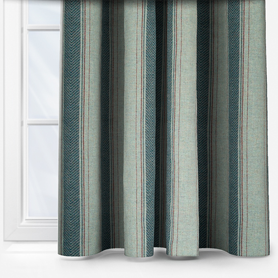 MOON Regency Silver Aqua Curtain