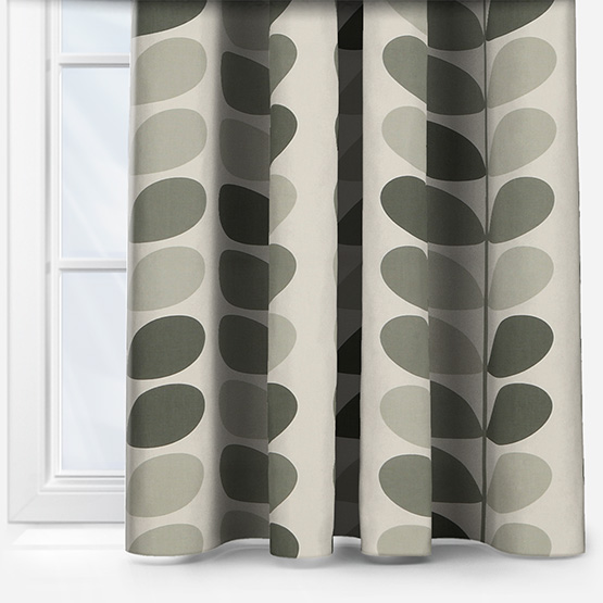 Orla Kiely Multi Stem Warm Grey curtain