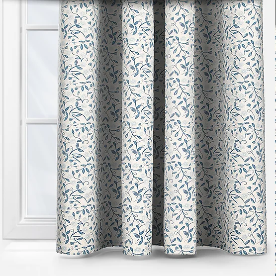 Barbara Bluebell curtain
