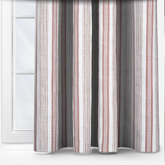 Foxhall Apricot curtain