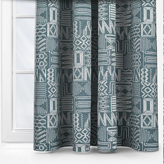 Imara Indigo curtain