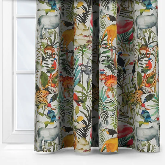 King of the Jungle Safari curtain