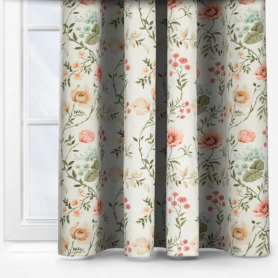 Longmoor Apricot curtain