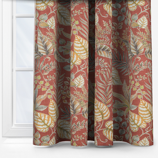 Prestigious Textiles Paloma Terracotta curtain