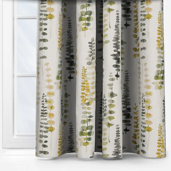 Santa Maria Chartreuse curtain
