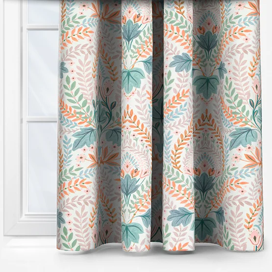 Script Peach curtain