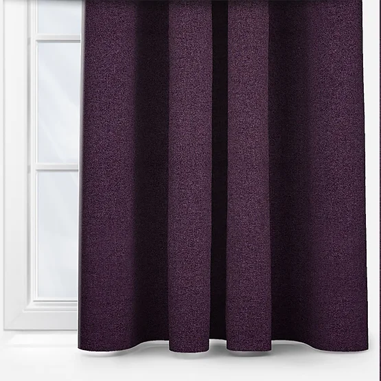 Wexley Mulberry curtain