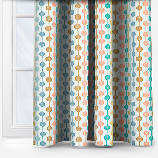 Scion Paikka Pink Grapefruit curtain