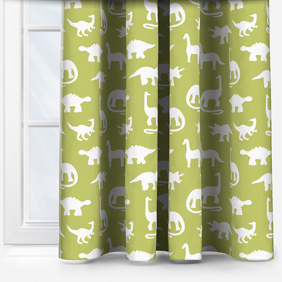 Sonova Studio Dinosaur Apple Green curtain
