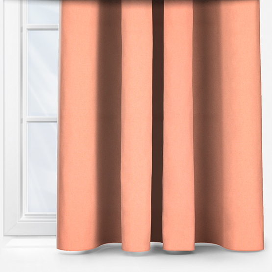 Touched By Design Canvas Cantaloupe Orange curtain