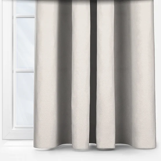 Crushed Silk Ivory curtain