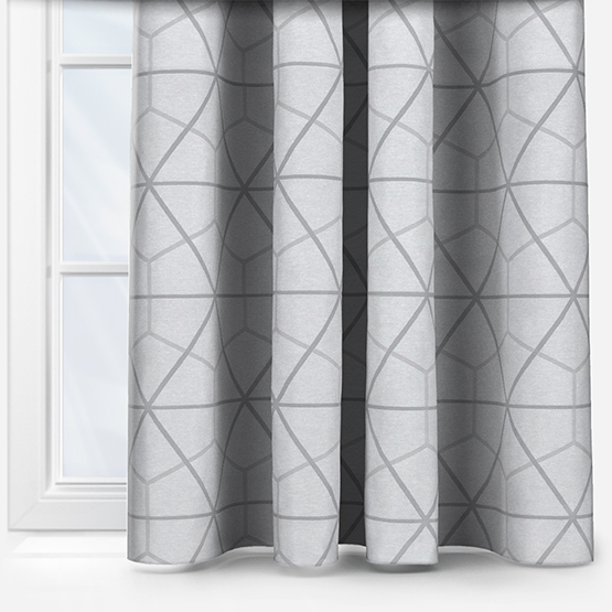 Touched By Design Riga Silver curtain