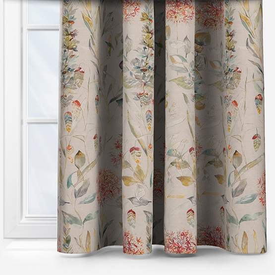 Voyage Carneum Cinnamon Linen curtain